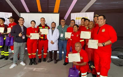 Jornada de capacitación al Cuerpo de Bomberos